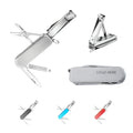 Multi-Tool Nail Clipper Set With Keyring For Outdoor & Travel