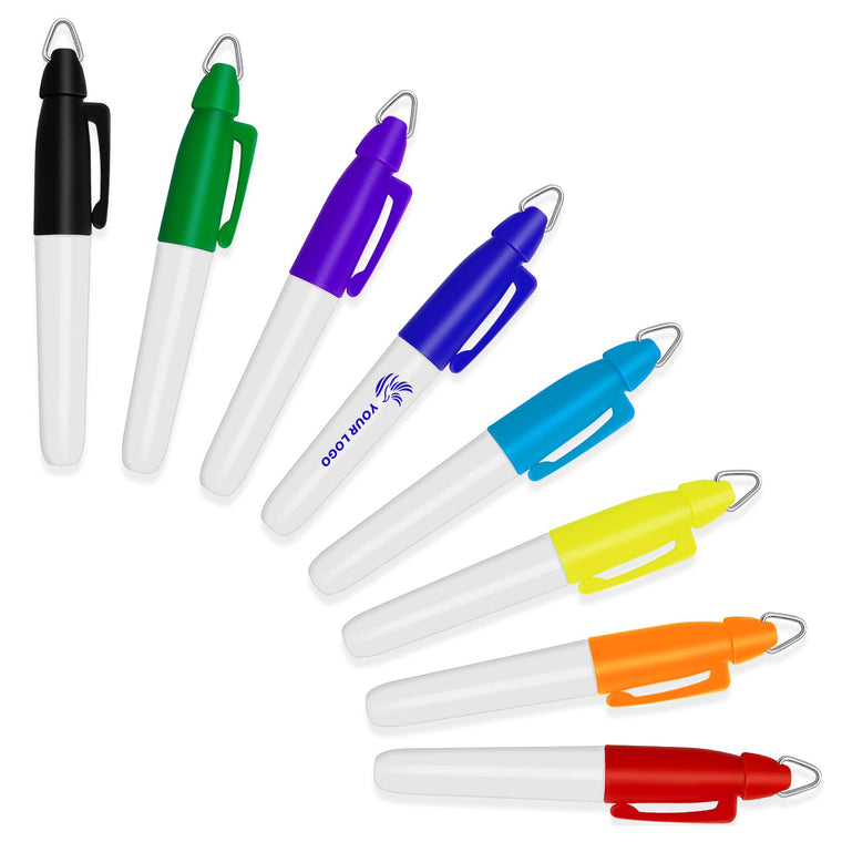 Portable Fine Tip Golf Permanent Marker With Keychain