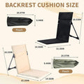 Portable Folding Backrest Chair