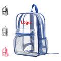 Lightweight Transparent PVC Outdoor Sports Backpack