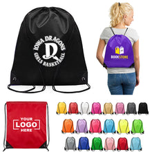 Sports Event Waterproof Drawstring Backpack