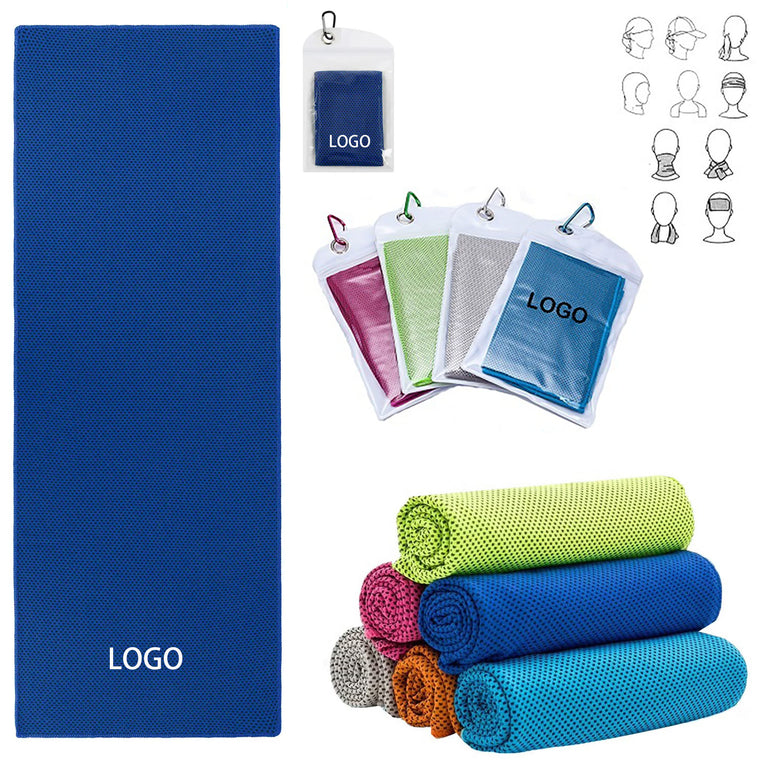 Outdoor Cooling Towel With PVC Bag