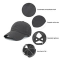 Quick Drying Criss Cross Ponytail Cap