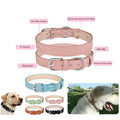 Double Buckle PU Pet Collar