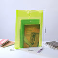 A4 Poly File Folders Tied Buckle-Transparent