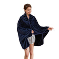 Milk Velvet Shawl Blanket Wearable Blanket Poncho Blanket