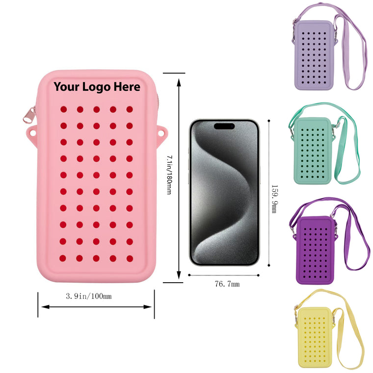 Crossbody Silicone Hole Bag