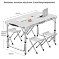 Aluminum Folding Table Set