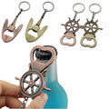 Nautical Style Bottle Opener With Key Chain