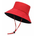 Polyester Cotton Large Brim Bucket Hat