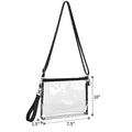 Clear Crossbody Cosmetic Bag