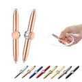 Metal Fidget Spinner Pen With LED Light
