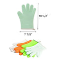 Silicone and Cotton Double-Layer Heat Resistant Oven Mitts