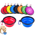 35 Oz Dog Pet Folding Silicone Bowl