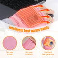 Smart Thermostatic Electric Heated Fingerless Gloves