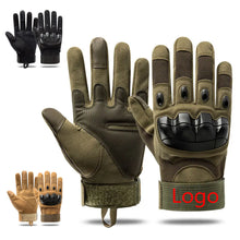 Army Military Outdoor Camo Men's Tactical Full Finger Gloves