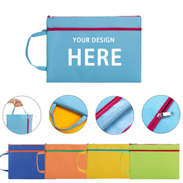 Zippered Document Bag