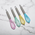 6-Inch Stainless Steel Mini Manual Egg Whisk