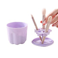 Makeup Brush Cleaning Cup Kit Rinsing Pad Bowl Cleaner Tool