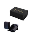 Custom Black Clamshell Magnetic Ppaer Box