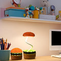 LED Rechargeable Hamburger Desk Lamp
