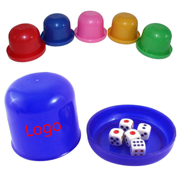 Bar Plastic Dice Cups And Dice Game Accessories