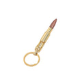 Metal Bullet Shaped Bottle Opener With Keychain