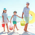 Beach Seaside Travel Tote Mesh Bag