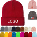 Soft Slouchy Winter Knitted Cuffed Beanie
