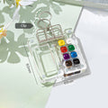 8 Grid Portable Travel Acrylic Watercolor Palette With Clip