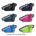 Sports Waist Pack Running Belt W/ Water Bottle Holder