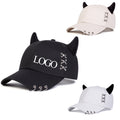 Safety Pin Metal Ring Baseball Cap