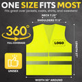 Reflective High Visibility Safety Vest Universal
