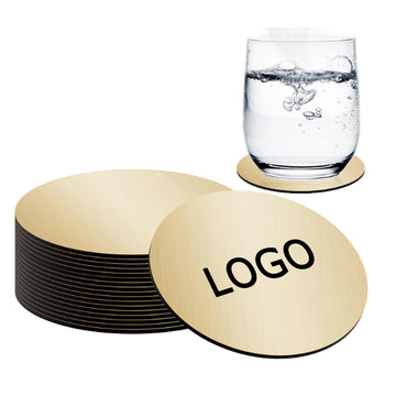 Stainless Steel Gold Coasters