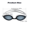 Wide View Anti Fog Leakproof Swim Goggles Adjustable Fit