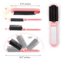 Foldable Makeup Mirror With Comb