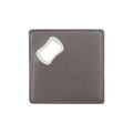 Pu Leather Drink Coaster With Bottle Opener
