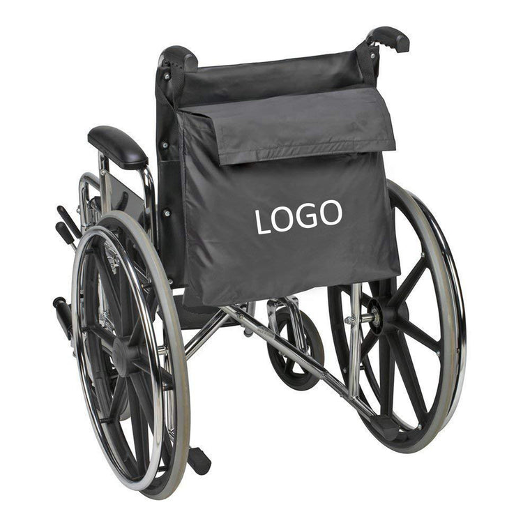 Elderly Wheelchair Hanging Backpack Bag Stroller Organizer