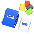 Matte Cover Notebook With A Pen