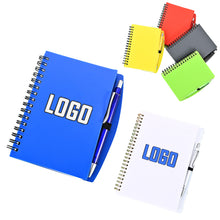 Matte Cover Notebook With A Pen