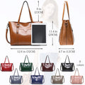 Womens Leather Purses and Handbags Top Handle Satchel Bags