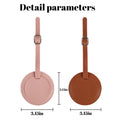 Custom PU Leather Travel ID Tag