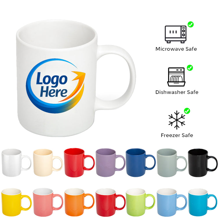 11 Oz. Glossy Ceramic Mug