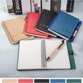 Spiral Sticky Notes Notebook With Pen