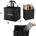Grocery Tote Bag w/ Reinforced Bottom(15'' x 13'' x 10'')