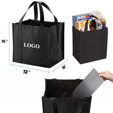 Grocery Tote Bag w/ Reinforced Bottom(15'' x 13'' x 10'')