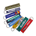 High Density Embroidery Keychain