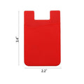 Silicone Cell Phone Card Holder
