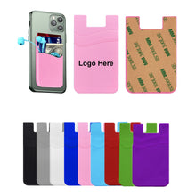Silicone Dual Wallet Phone Holder