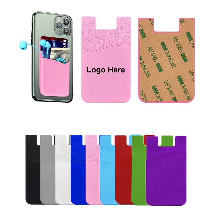 Silicone Dual Wallet Phone Holder